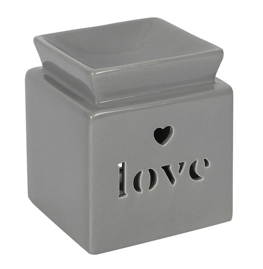 GREY LOVE CUT OUT OIL BURNER