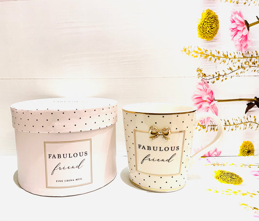 Fabulous Friend Bow Mug