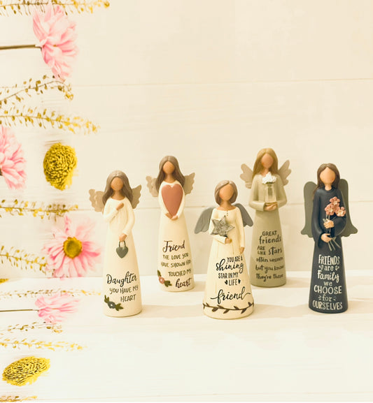 Feather & Grace Sentiment Angels