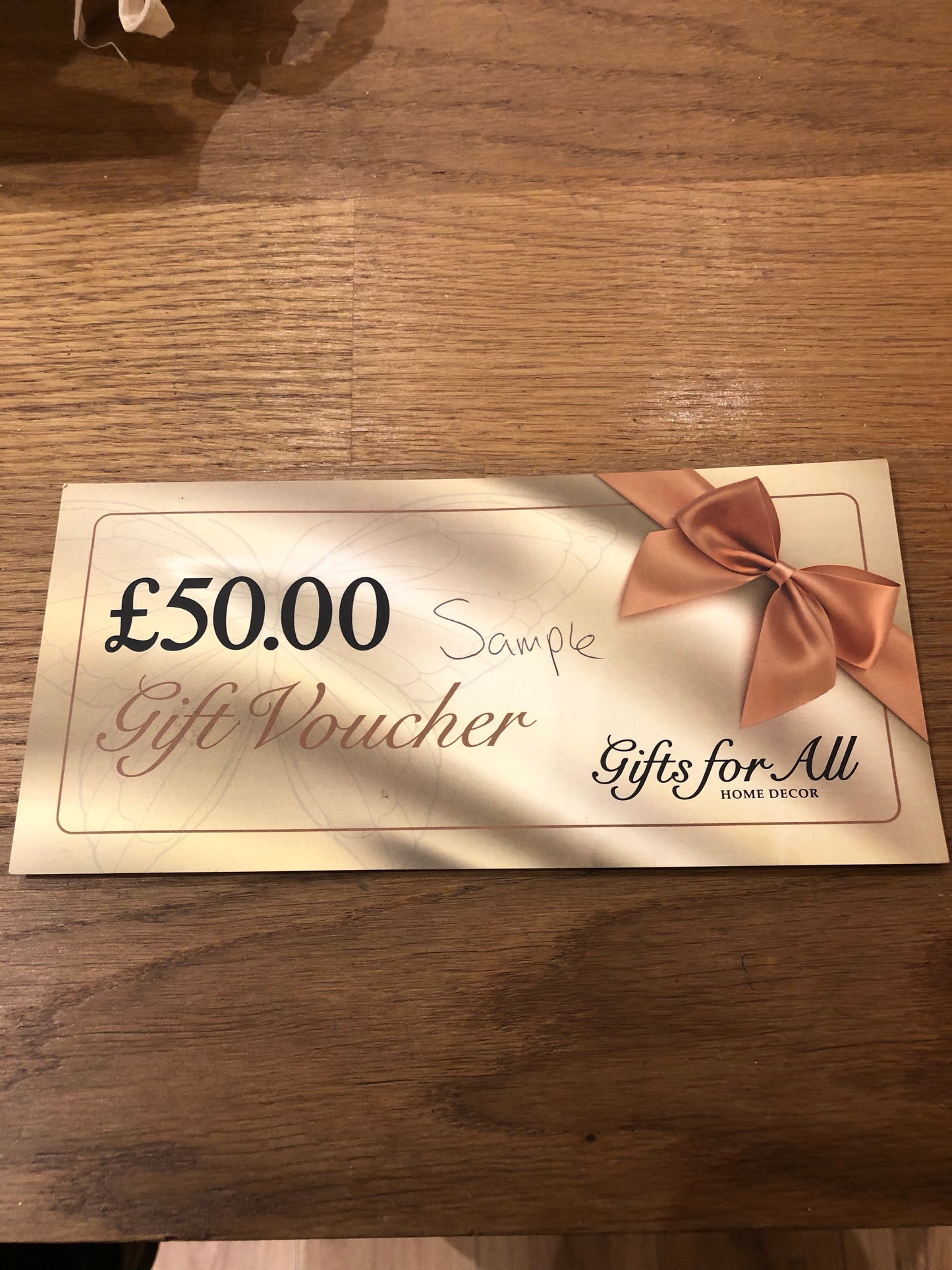 £50 Gifts For All Gift Voucher (10456338388)