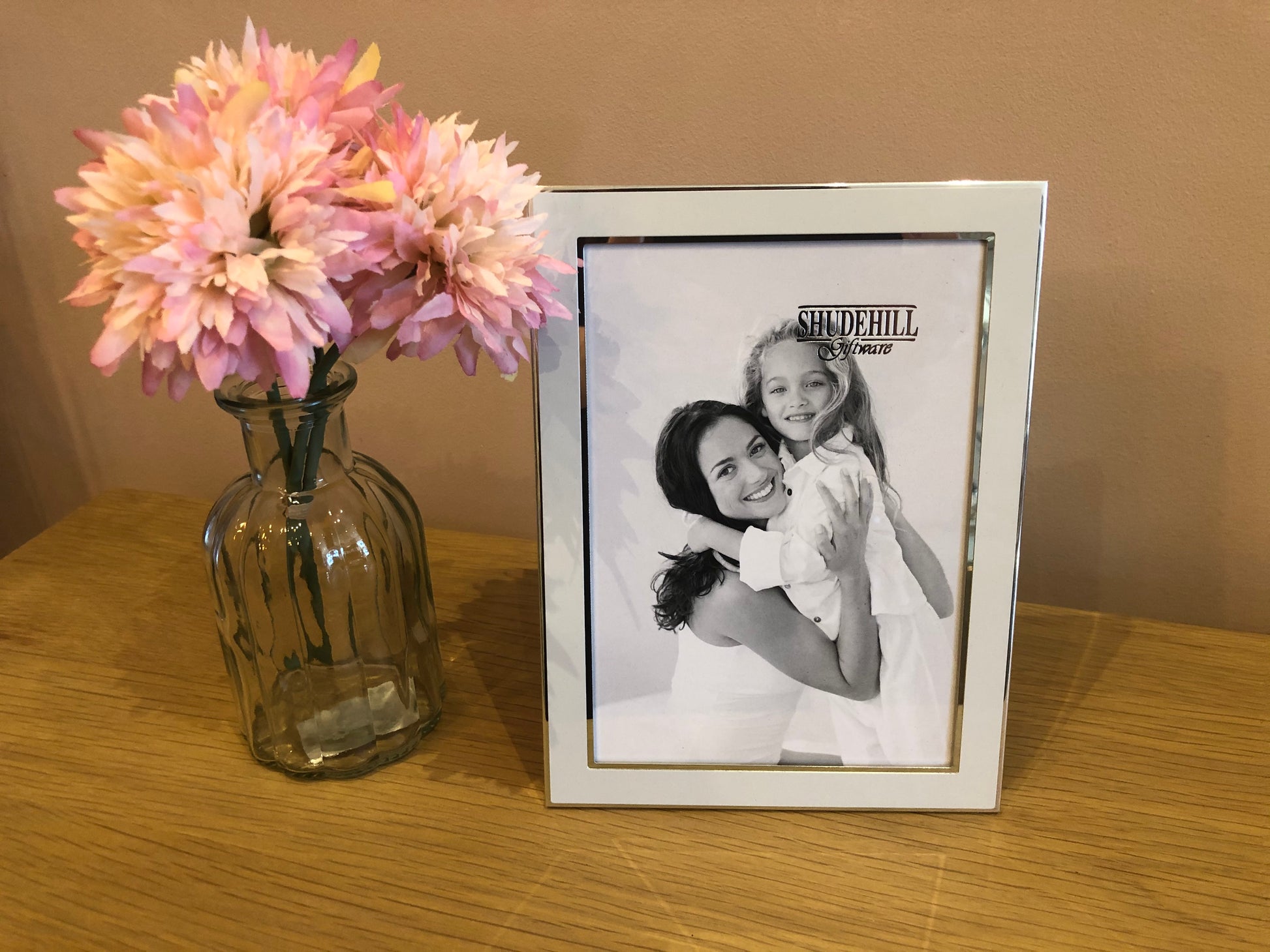 Plain White Silver Frame 5x7 (4663131471943)