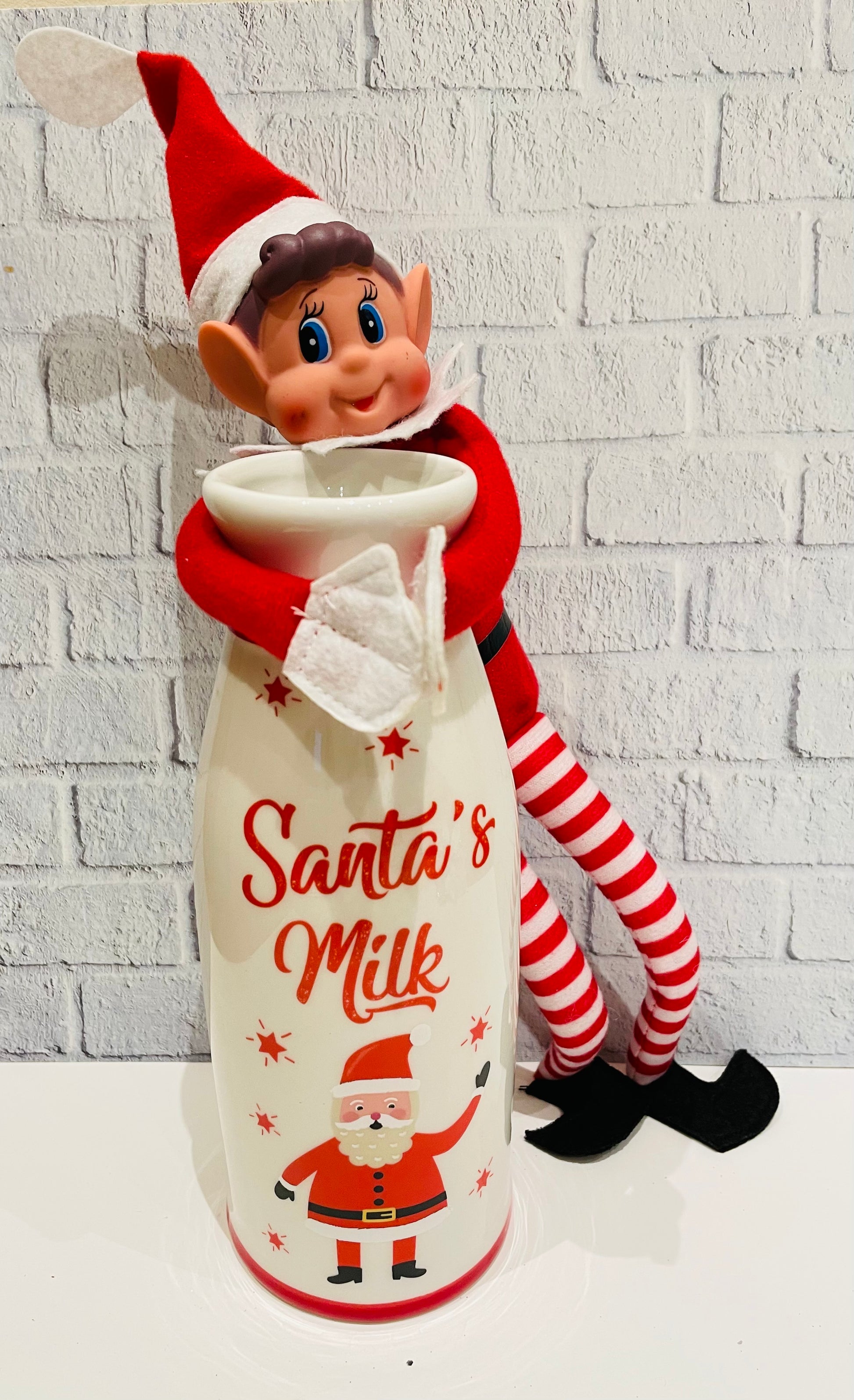 Santas Milk & Cookie Jug (6599386136647)
