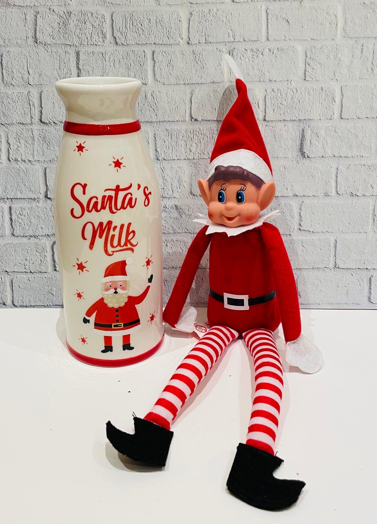 Santas Milk & Cookie Jug (6599386136647)